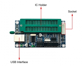 K150 Programmer PIC USB Automatic Programming Microcontroller for PIC10/PIC12/PIC16/PIC18