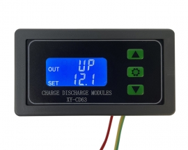 Lead-acid Battery Voltage Monitor Lithium Battery Charge/Discharge Controller Protection Board 6V-60V LCD Display 12V 18V 24V 36V 48V