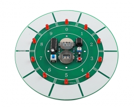 Lucky Wheel Sweepstakes DIY Electronic Soldering Kit, LED Water Lamp Soldering Projects for School Teaching Home Education, DIY Toy Gifts for Teens