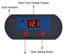 DC 12V Battery Charging Monitor Overcharge Controller Battery Voltage Protector