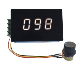 PWM Speed Controller 15KHz 0-100% 30A DC Motor Pulse Width Governor 6V 12V 24V 36V 48V 60V