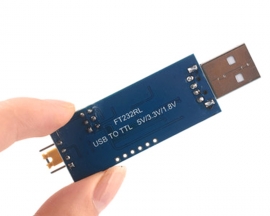 USB to TTL Converter USB to UART Module 5V/3.3V/1.8V FT232RL Code Programmer Downloader