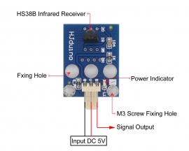 DC 3.3V-5V Human Infrared Sensor Pyroelectric Sensor PIR Motion Detector for MCU Control