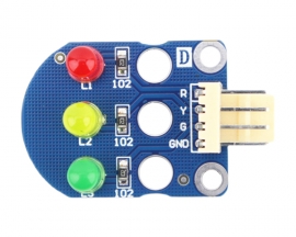 Red Green Yellow LED Simulate Traffic Light Module for MCU Control