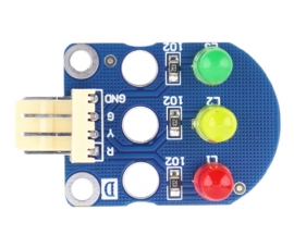 Red Green Yellow LED Simulate Traffic Light Module for MCU Control