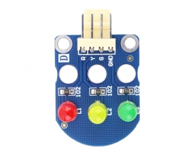 Red Green Yellow LED Simulate Traffic Light Module for MCU Control