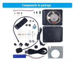 DIY Kit Loudspeaker Wearable Megaphone Microphone Electronic Soldering Kit