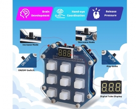 DIY Electronics Game Soldering Project Kit with 3 Retro Games, 3 in1 Handheld Game Kit , Educational Solder Practice Kit for Teens & Adults School Learning and Entertainment