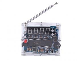 DC 4.5V-5.5V 87.0MHz-108.0MHz Wireless FM Radio Receiver DIY Kit for Soldering Learning Teaching