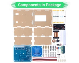 DIY High Voltage Electromagnetic Transmitter Kit 3V Primary Coil Boost Module STEM Kit for School Home Education