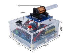DIY High Voltage Electromagnetic Transmitter Kit 3V Primary Coil Boost Module STEM Kit for School Home Education