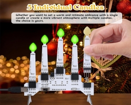 ICSTATION Candle Lights Soldering Learning Kit With 10 Lighting Modes, Remote Control LED Light Soldering Project for Beginners STEM Education Christmas Party Decoration
