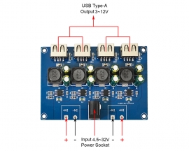 IP6505 4USB Charging Module for QC2.0 QC3.0 FCP AFC USB Charger