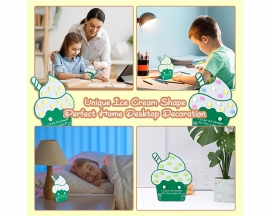 SMD Soldering Practice Kit, Colorful LED Ice Cream Cup DIY Kit with 7 Light Effects, Fun Ice Cream Electronics Soldering Project for DIYers, High School & College STEM Learning