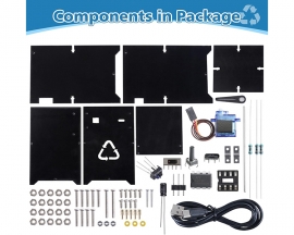 DIY Trash Can Simulation Soldering Practice Kit Infrared Intelligent Garbage Bin Control System Electronics Project