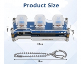 DIY Keyboard Soldering Project Soundable Toy Fidget Toy Electronic Kit Pendant for Consumption Time Stress Relief Electronic Kit