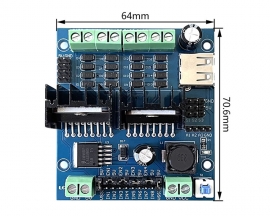 L298N Driver Module, 4-Channel Motor Driving Board, Intelligent Smart Car Motor Drive Board