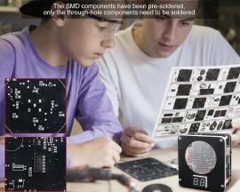 Soldering Practice Kit, DIY Laser Shooting Training Target Soldering Project, Electronics Learning Kit for STEM Education