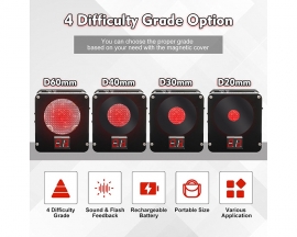 Soldering Practice Kit, DIY Laser Shooting Training Target Soldering Project, Electronics Learning Kit for STEM Education