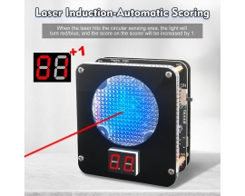 Soldering Practice Kit, DIY Laser Shooting Training Target Soldering Project, Electronics Learning Kit for STEM Education