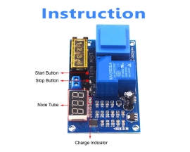 DC6V-120V 30A Lead-acid Battery Voltage Monitor, Lithium Battery Charge Discharge Controller Protection Board