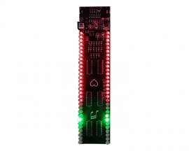 30 Segment Audio Rhythm Dual Color LED Light Kit, Music Spectrum Volume Level Indicator Electronic DIY Kit