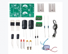 Positive And Negative DC Regulated Power Supply DIY Electronic Kit, 3 Terminal Regulated 9V Dual Power Module Assembly Kits