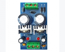 Positive And Negative DC Regulated Power Supply DIY Electronic Kit, 3 Terminal Regulated 9V Dual Power Module Assembly Kits