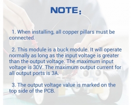 DIY Power Supply Board Soldering Kit, Universal 3.3V/+5V/-5V/12V/ADJ Voltage Output Regulator Step Down Buck Power Module for Soldering Practice Experiments and Testing