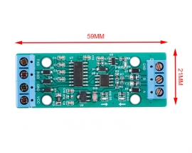 DC 5V-30V RS232 to RS485 Bidirectional Converter, Level Communication Protocol Converter Serial Port Conversion Module