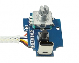Rotary Encoder Module 360 Digital Potentiometer Pulse Signal Output Tuner Governor Dimmer