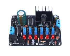 Step Down Voltage Converter Kit, DIY Soldering Project, AC15V/DC18V to DC 3V 4.5V 5V 6V 9V 12V Buck Stabilized Power Supply Module with Adapter