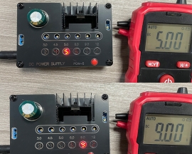 Step Down Voltage Converter Kit, DIY Soldering Project, AC15V/DC18V to DC 3V 4.5V 5V 6V 9V 12V  Buck Stabilized Power Supply Module