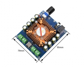 DC 12V 18V TDA7388 Digital Amplifier Module Stereo 50W+50W 4ohm 4-Channel Power Amplifier