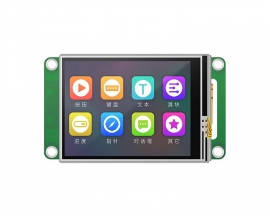 3.2in IPS TFT LCD Touch Display Screen 320*240 HIMI UART Intelligent Display Screen