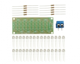 DIY LED Desk Lamp Kit with 12V Lighting - Electronic Circuit Board Soldering Practice