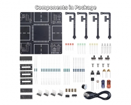 LED Traffic Light Simulator Kit with Sound, DIY Soldering Practice Kit STEM Educational Electronics Project for Teens Adults Home and School Learning