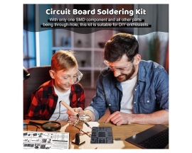 LED Traffic Light Simulator Kit with Sound, DIY Soldering Practice Kit STEM Educational Electronics Project for Teens Adults Home and School Learning