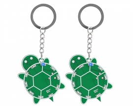 2pcs Turtle Keychain Soldering Kit with SMD LED Lights, DIY Soldering Kit for Beginners Students Adults, DIY Presents Keychain Decoration