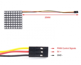 5V 64Bit RGB LED Light Board WS2812B 8*8 Dot Matrix Display Screen