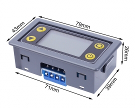 Heating Cooling NTC Digital Temperature Controller -40~110C LCD Display 10A Relay Switch Controller