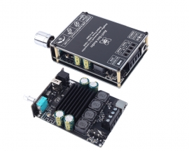 HIFI Bluetooth Amplifier Board 100W+100W Audio Amp Stereo APP/Infrared Remote Control for DIY Wireless Speakers