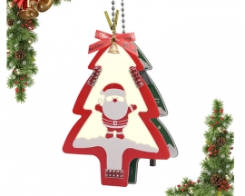Christmas Soldering Project Kit, DIY Xmas Ornament Electronics Kit with Through-Hole Components, Glowing PCB Design & Jingle Bells for Xmas Decorations Soldering Practice Present