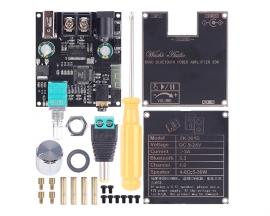 DC 12V 24V 30W TWS Bluetooth-compatiable Amplifier Audio Module Mono AUX/U-disk Music Player