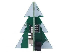 3D Mini PCB Christmas Tree with Music DIY Kit, SMD Component Soldering Kit