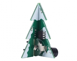 3D Mini PCB Christmas Tree with Music DIY Kit, SMD Component Soldering Kit